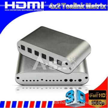 Audio (spdif) switcher 4x2